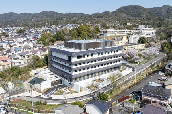 京都府立洛南病院第Ⅰ期建替工事（主体工事）①
