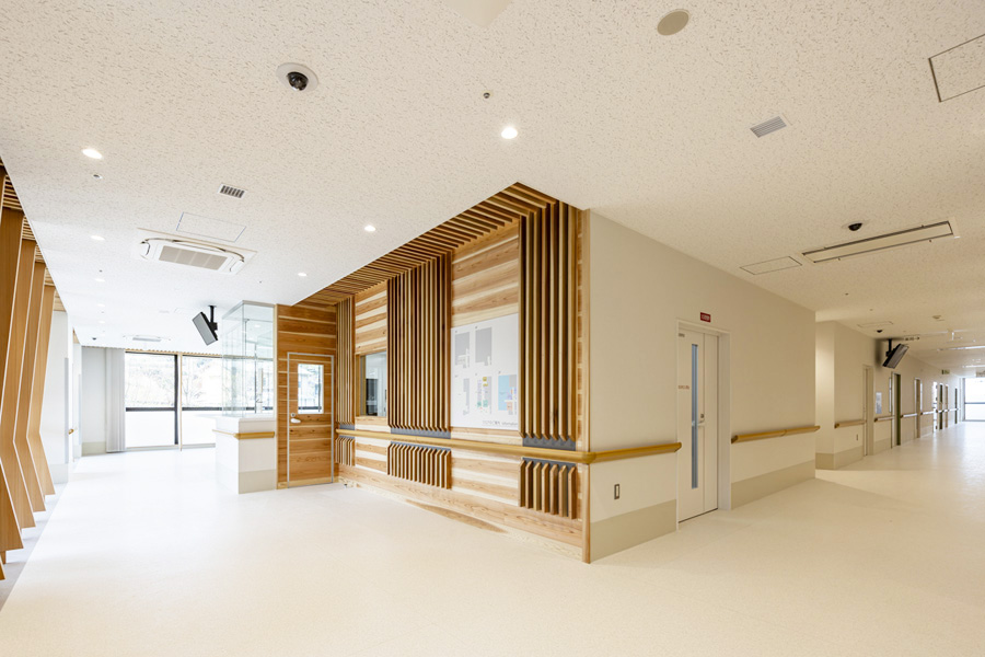 京都府立洛南病院第Ⅰ期建替工事（主体工事）②