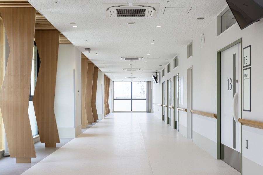 京都府立洛南病院第Ⅰ期建替工事（主体工事）②